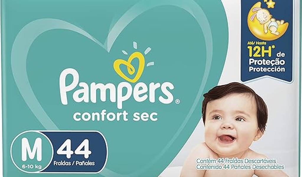 Fralda Pampers Confort Sec